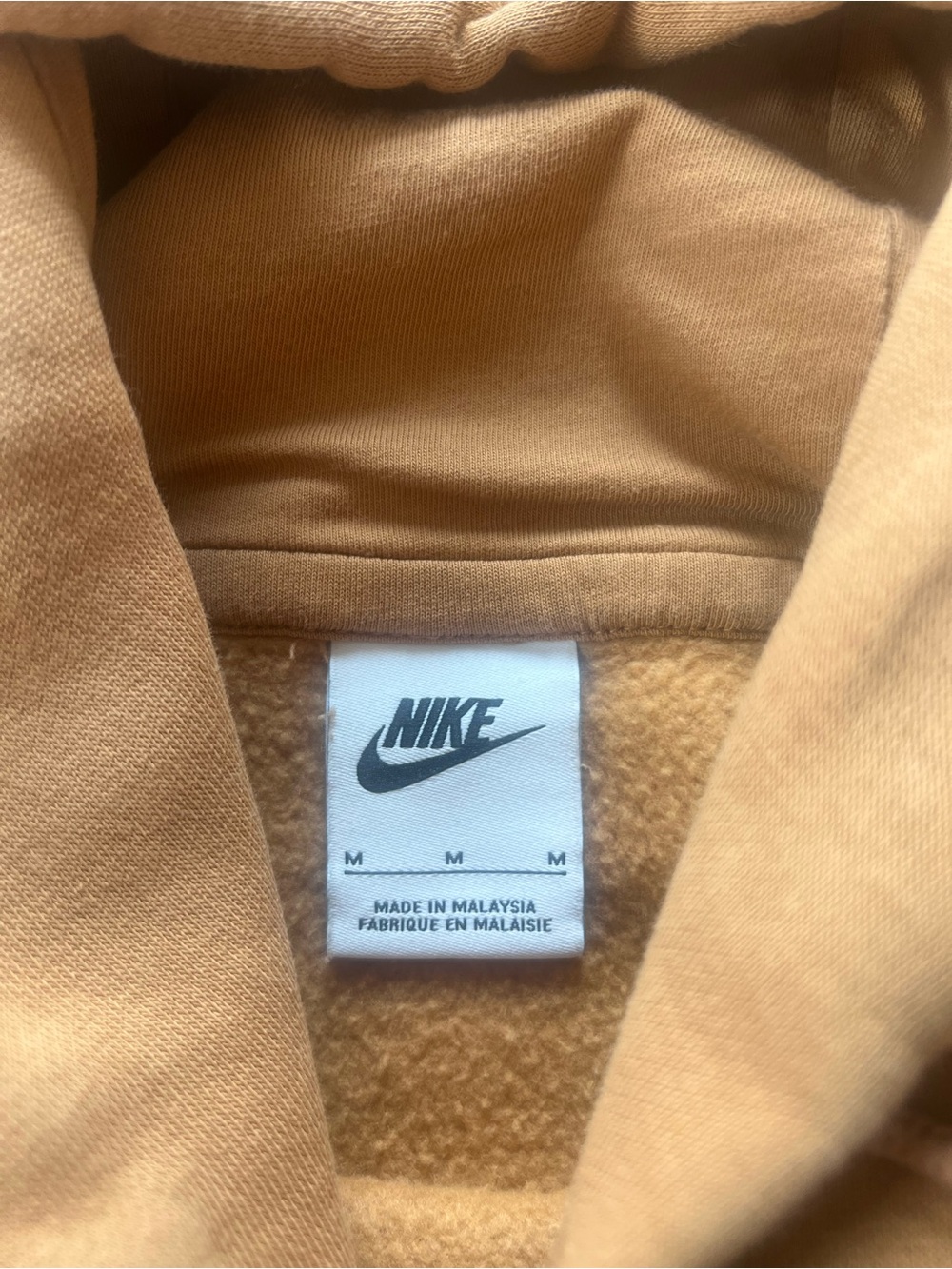 Nike Caramel Hooded Sweatshirt - Picture 3 of 4